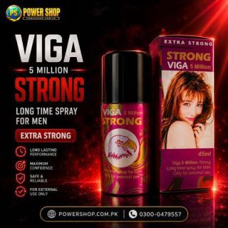 Strong Viga 5 Million Delay Spray For Men 45ml Bottle - Power Shop