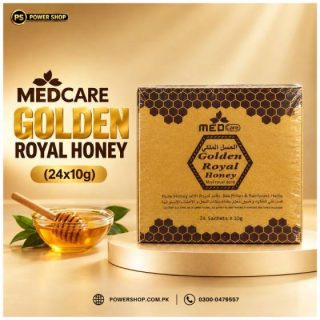 Medcare Golden Royal Honey Sachet In Pakistan 12 Sachets 10g - Power Shop