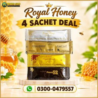 Original Malaysia Royal Honey Sachet Deal In Pakistan 4 Brands Variety Sample Pack - Power Shop
