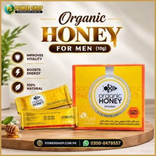 Organic Honey For Men 12 Sachet In Pakistan 10g - Power Shop