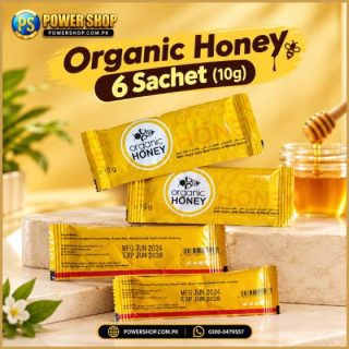 Original Organic Honey For Men 6 Sachets In Pakistan 10g Trial Pack - Power Shop