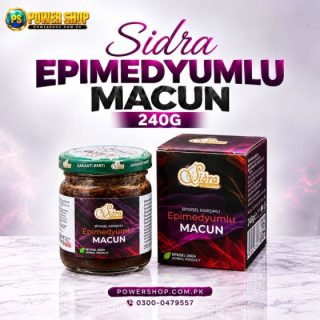 Sidra Epimedyumlu Macun 240g Jar - Power Shop