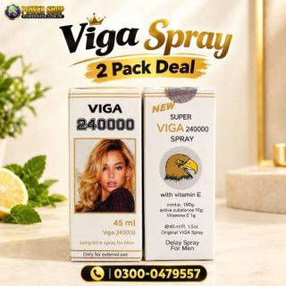 Super Viga Delay Spray 240000 Pack Of 2 45ml Bottles Deal - Power Shop