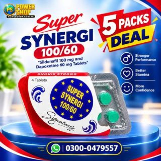 Super Synergi Tablets 100/60 in Pakistan | PowerShop